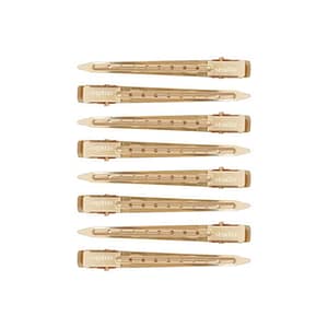 Gold sectioning clips x8