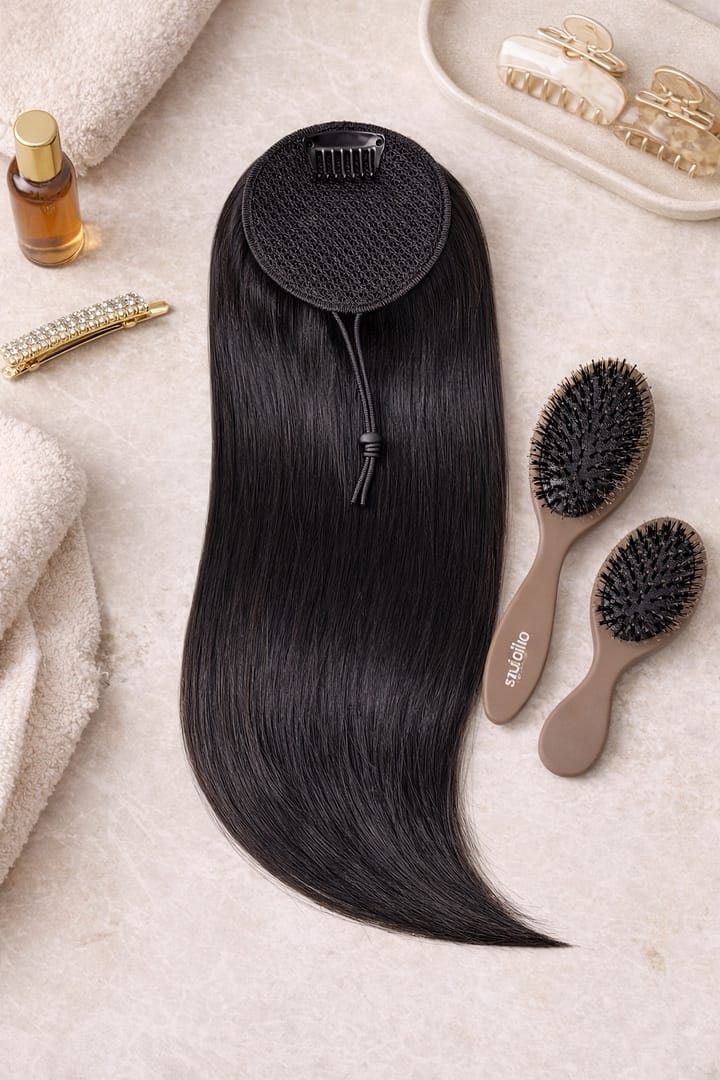 Ponytail 16” - Pull String